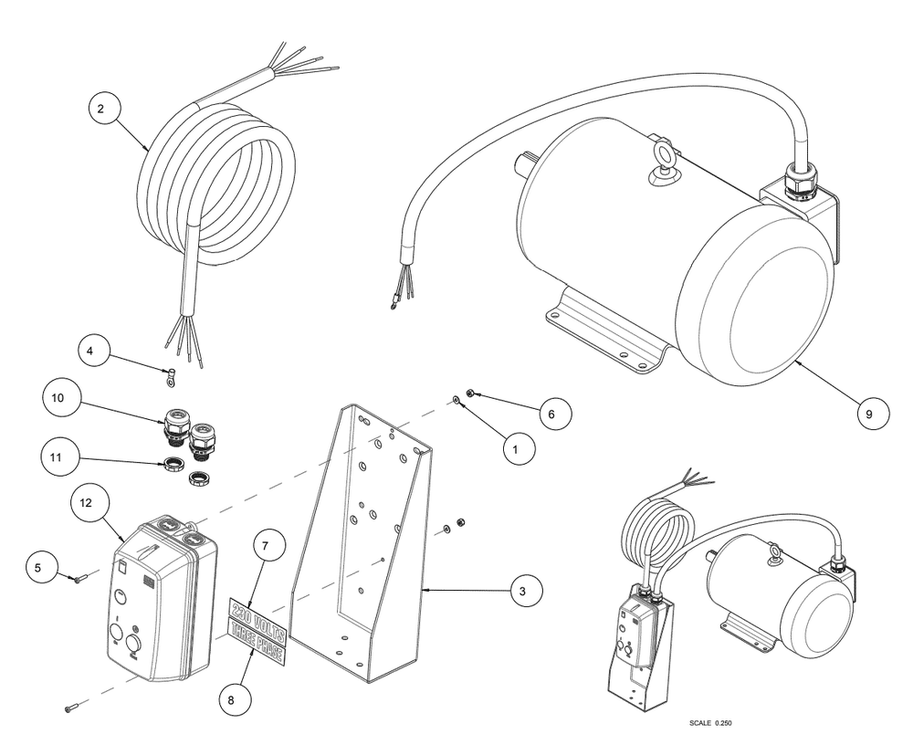 Section 16 Diagram and Parts List for MK-5010S 166929 MK Diamond Concrete Saw